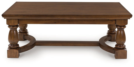 Sturlayne Brown Coffee Table by Ashley at Eve Furniture