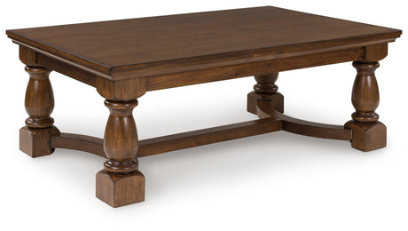 Sturlayne Brown Coffee Table by Ashley at Eve Furniture