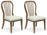 Sturlayne Brown Dining Chair, Set of 2 by Ashley at Eve Furniture
