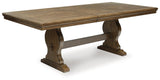 Sturlayne Brown Dining Extension Table