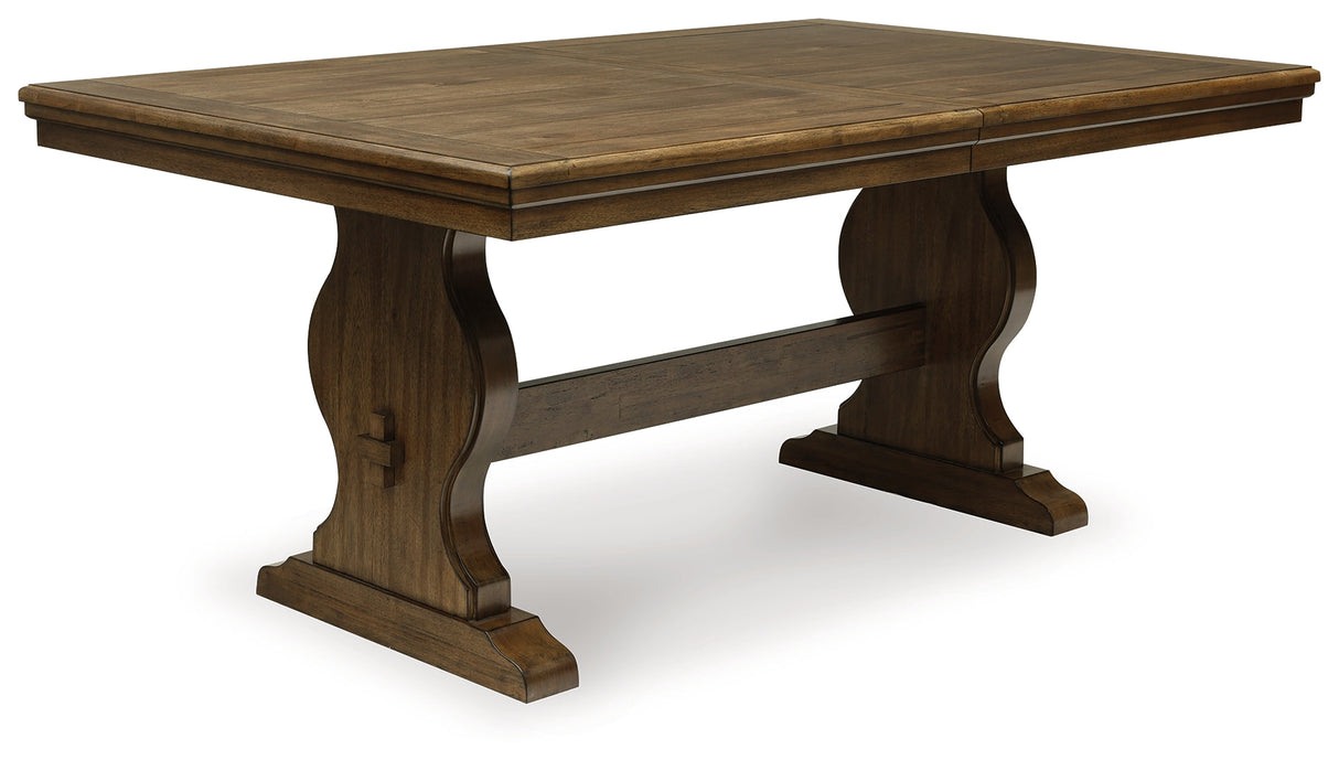 Sturlayne Brown Dining Extension Table