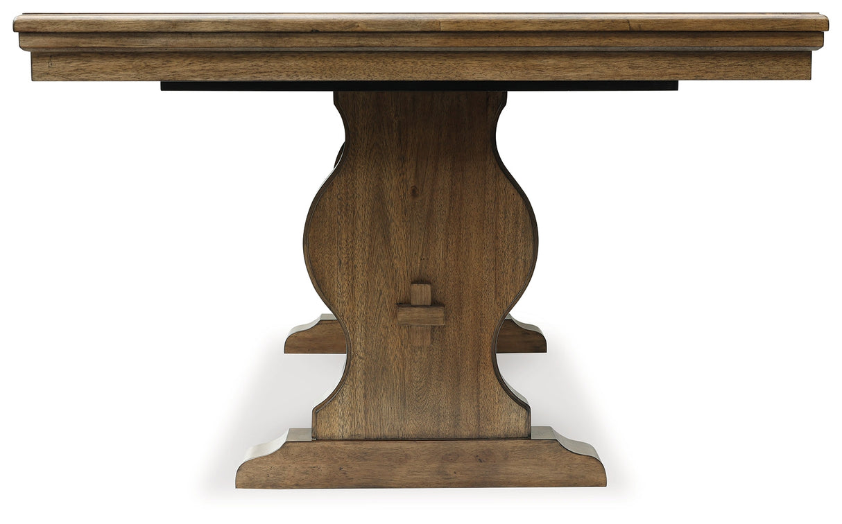 Sturlayne Brown Dining Extension Table