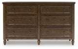 Sturlayne Brown Dresser by Ashley at Eve Furniture