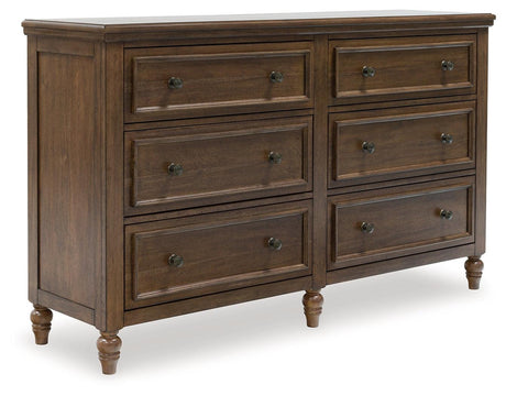 Sturlayne Brown Dresser by Ashley at Eve Furniture