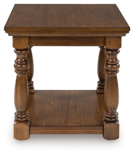 Sturlayne Brown End Table by Ashley at Eve Furniture