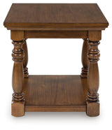 Sturlayne Brown End Table by Ashley at Eve Furniture