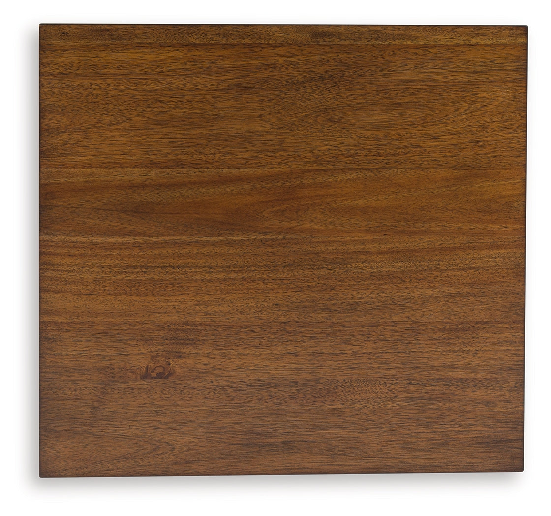 Sturlayne Brown End Table by Ashley at Eve Furniture