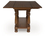 Sturlayne Brown Flip Top Sofa Table by Ashley at Eve Furniture