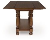 Sturlayne Brown Flip Top Sofa Table by Ashley at Eve Furniture