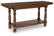 Sturlayne Brown Flip Top Sofa Table by Ashley at Eve Furniture