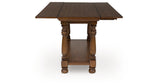 Sturlayne Brown Flip Top Sofa Table by ASHLEY FURNITURE at Eve Furniture