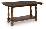 Sturlayne Brown Flip Top Sofa Table by ASHLEY FURNITURE at Eve Furniture