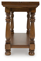 Sturlayne Brown Flip Top Sofa Table by ASHLEY FURNITURE at Eve Furniture