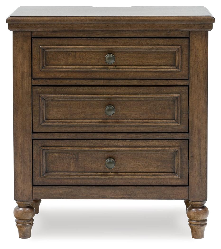 Sturlayne Brown Nightstand by Ashley at Eve Furniture
