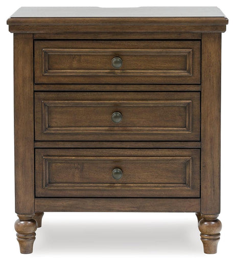 Sturlayne Brown Nightstand by Ashley at Eve Furniture