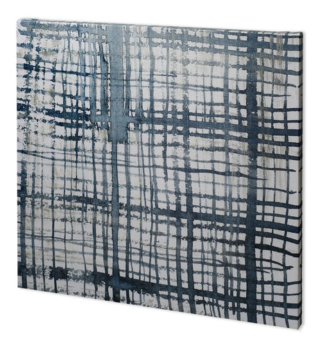 Stylus I by Chariklia Zarris a Hand Embellished Textured Canvas by Mercana at Eve Furniture