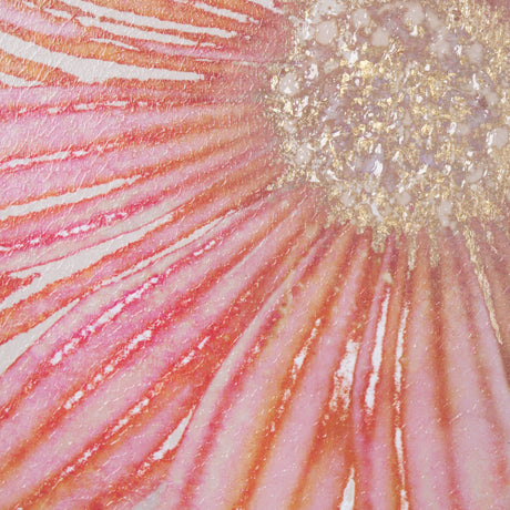 Subtle Florals I by Mercana Studio a Hand Embelished Textured Framed Art Print Matted under Glass by Mercana at Eve Furniture