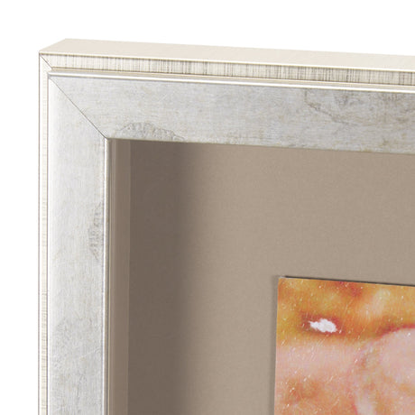 Subtle Florals II by Mercana Studio a Hand Embelished Textured Framed Art Print Matted under Glass by Mercana at Eve Furniture