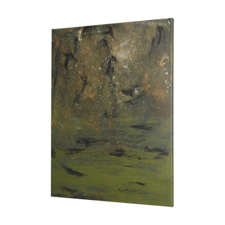 Subtle Stirring by Mercana Studio Hand-Embellished Textured Canvas by Mercana at Eve Furniture