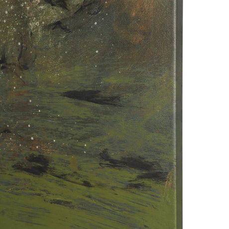 Subtle Stirring by Mercana Studio Hand-Embellished Textured Canvas by Mercana at Eve Furniture