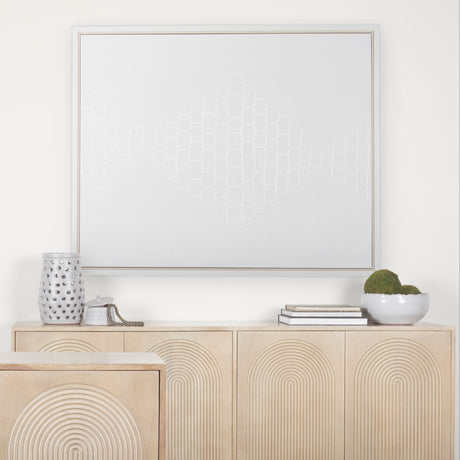 Sugar Cube by Studio M a handmade Original Framed Canvas Artwork by Mercana at Eve Furniture