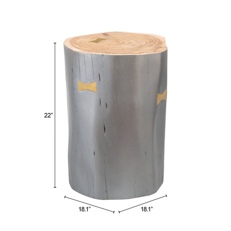Sugra Gray End Table by Zuomod at Eve Furniture