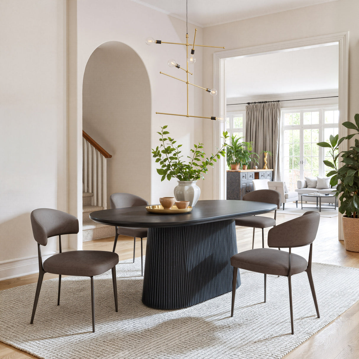 Sulco Black Dining Table by Zuomod at Eve Furniture