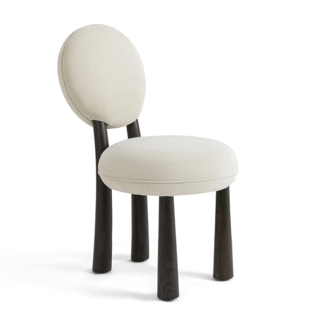 Sulley Cream Performance Chenille Dining Chair by TOV Furniture at Eve Furniture