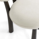 Sulley Cream Performance Chenille Dining Chair by TOV Furniture at Eve Furniture