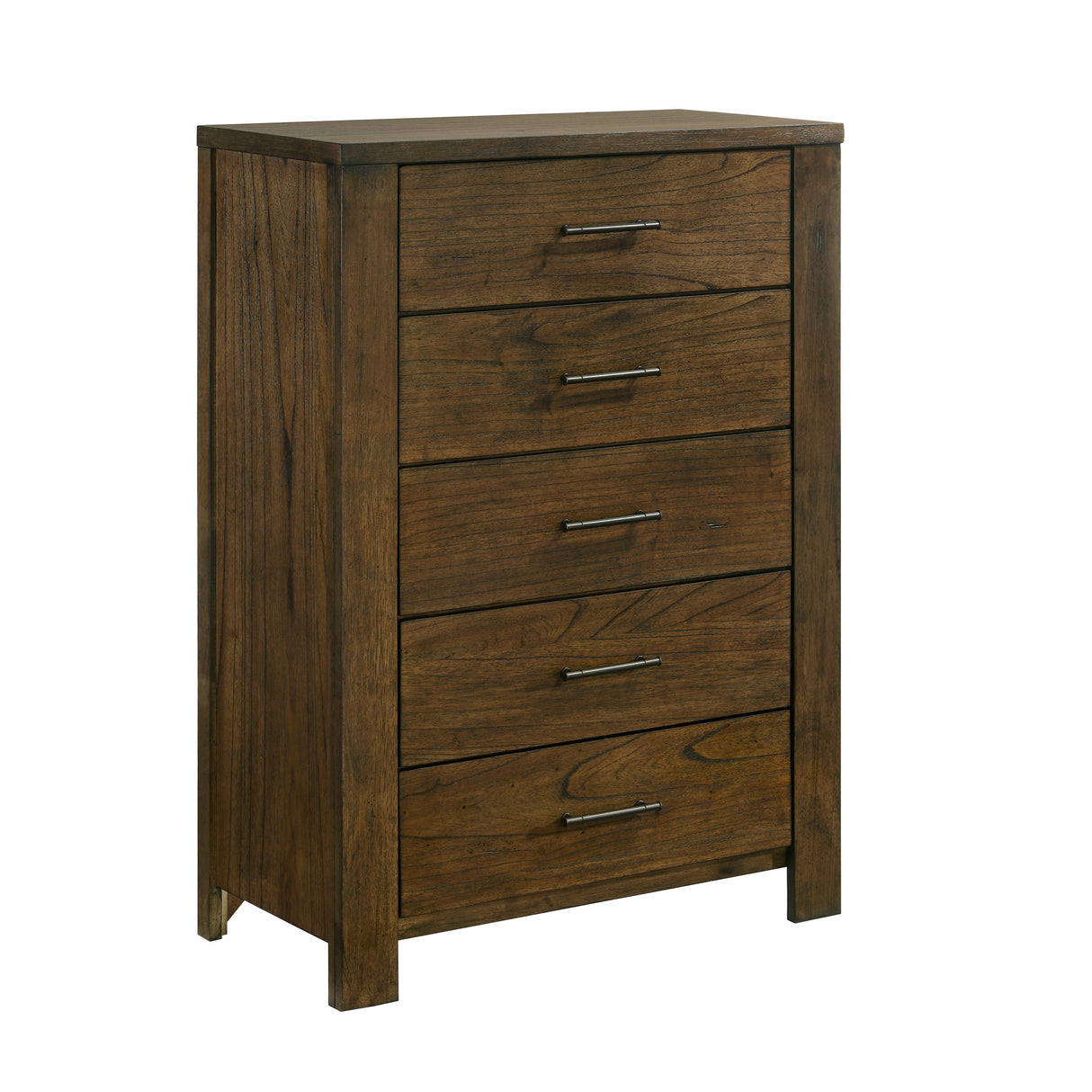 Sullivan Brown Bookcase Storage Platform Bedroom Set by Homelegance at Eve Furniture