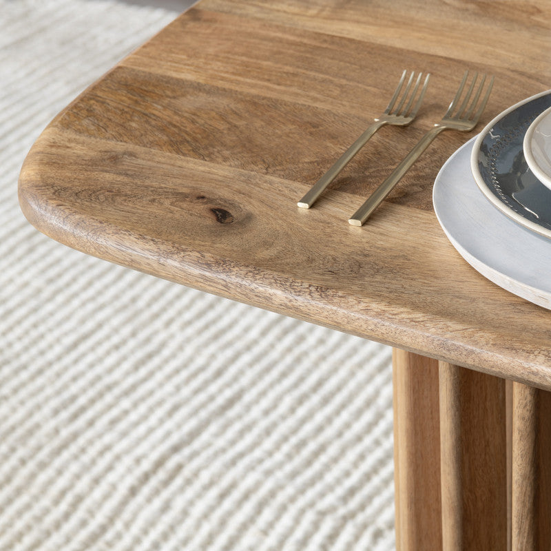Sullivan Brown Dining Table by Crestview at Eve Furniture