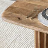 Sullivan Brown Dining Table by Crestview at Eve Furniture