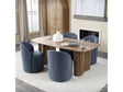Sullivan Brown Dining Table by Crestview at Eve Furniture