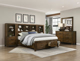 Sullivan Brown Night Stand Pier by Homelegance at Eve Furniture
