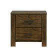 Sullivan Brown Nightstand by Homelegance at Eve Furniture