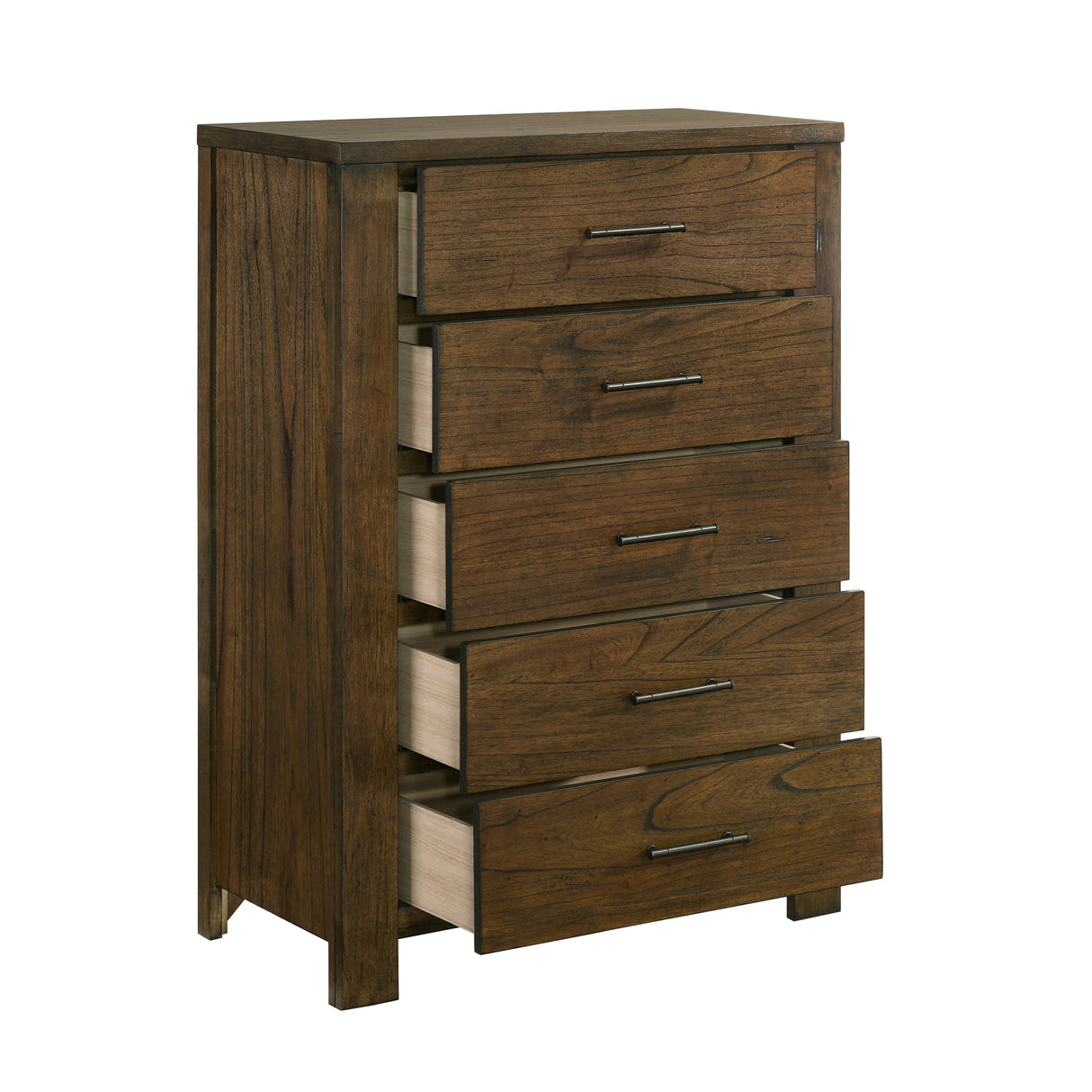 Sullivan Brown Wall Platform Bedroom Set by Homelegance at Eve Furniture