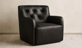 Sullivan Swivel Chair Black by Moe's Home at Eve Furniture