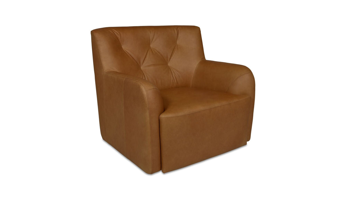 Sullivan Swivel Chair Tan by Moe's Home at Eve Furniture