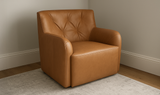 Sullivan Swivel Chair Tan by Moe's Home at Eve Furniture