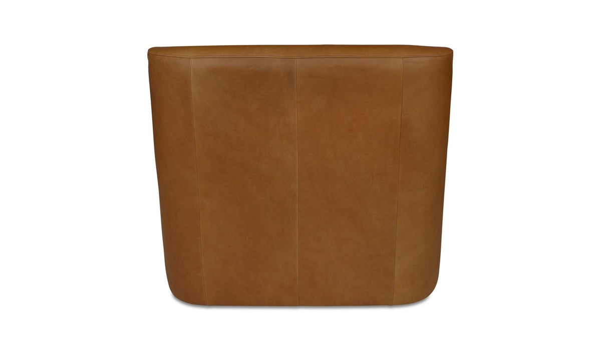 Sullivan Swivel Chair Tan by Moe's Home at Eve Furniture