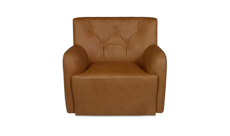 Sullivan Swivel Chair Tan by Moe's Home at Eve Furniture