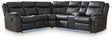 Sultan Meadow Carbon 2-Piece Manual Reclining Sectional by Ashley at Eve Furniture