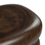 Sumatra Brown Accent Table by Crestview at Eve Furniture