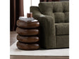 Sumatra Brown Accent Table by Crestview at Eve Furniture
