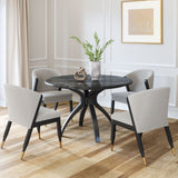 Sumay Black Dining Table by Zuomod at Eve Furniture