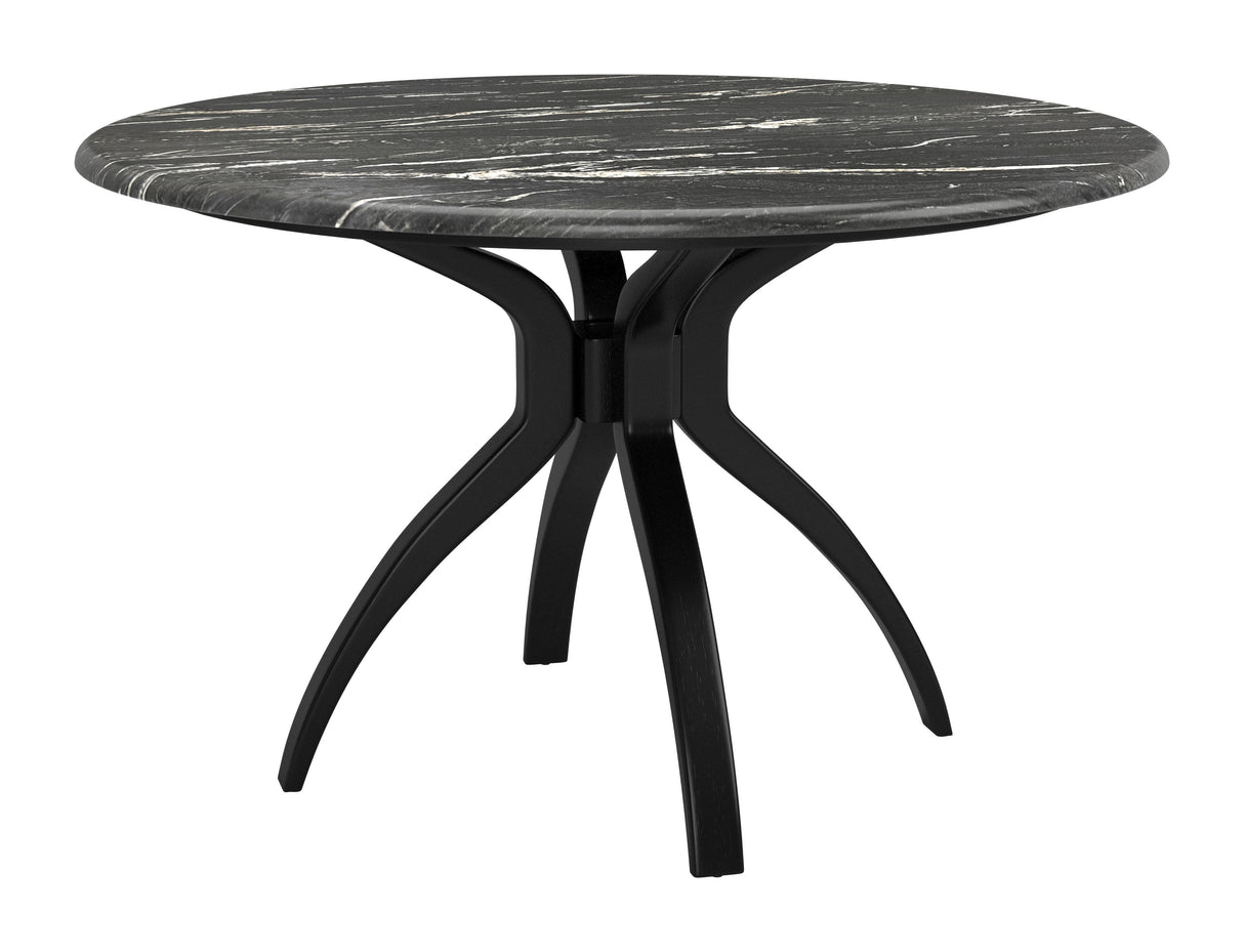 Sumay Black Dining Table by Zuomod at Eve Furniture