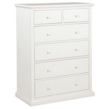 Sumerlin 6-drawer Bedroom Chest of Drawers White by Coaster at Eve Furniture