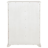 Sumerlin 6-drawer Bedroom Chest of Drawers White by Coaster at Eve Furniture