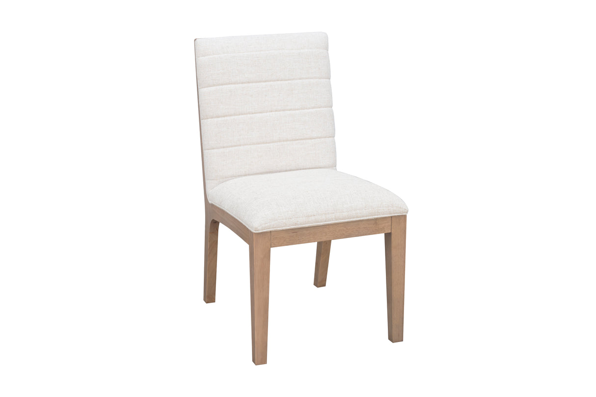 Sumire Ginger and Natural Linen Solid Wood Dining Chair (Set of 2) by Modus Furniture at Eve Furniture
