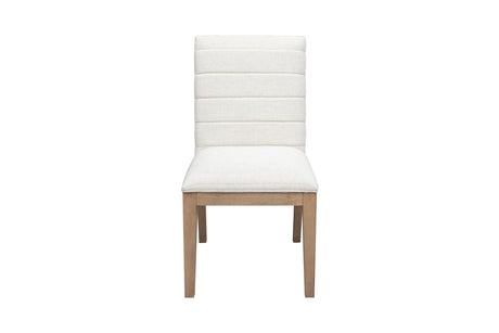 Sumire Ginger and Natural Linen Solid Wood Dining Chair (Set of 2) by Modus Furniture at Eve Furniture